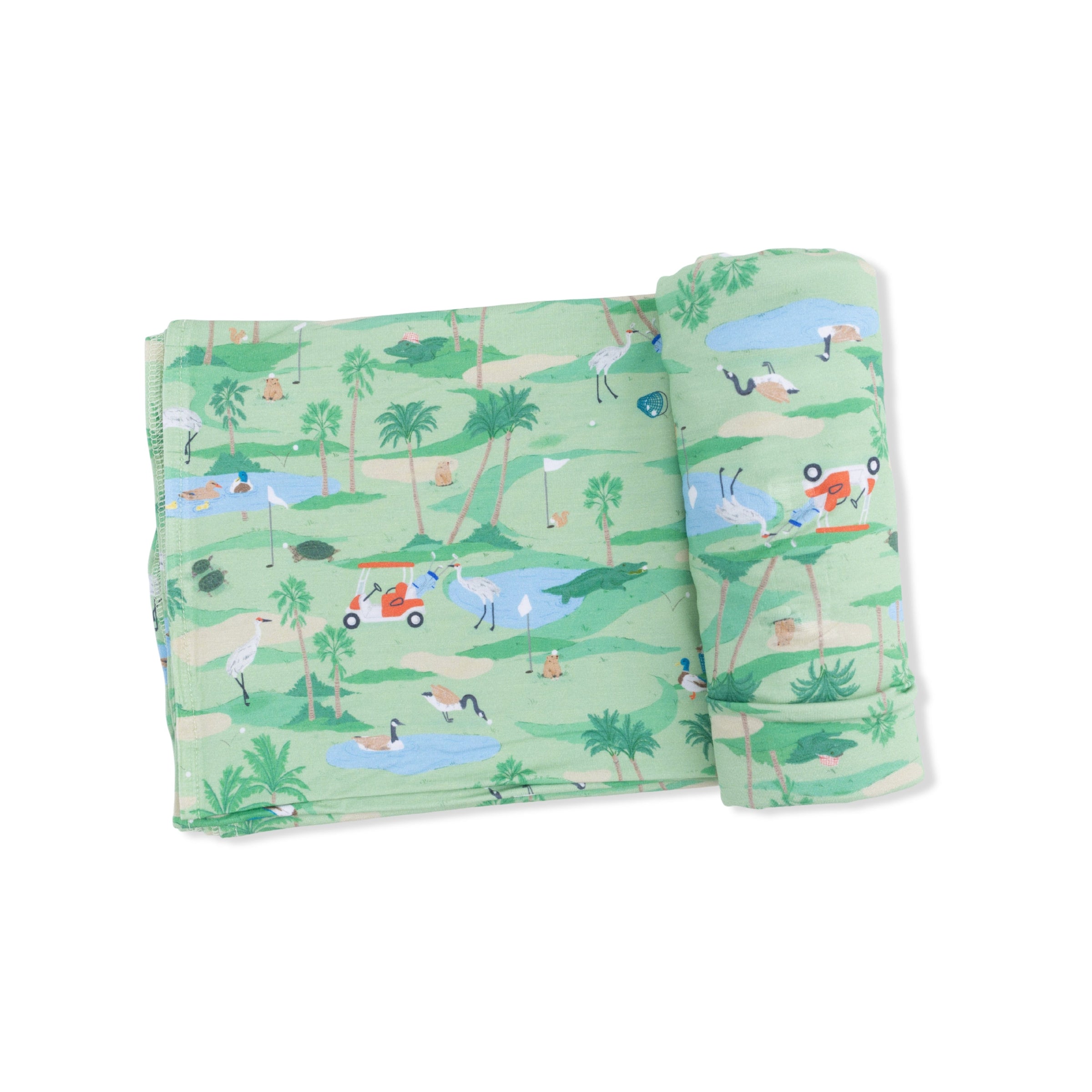 Golf Oasis Animals - Swaddle Blanket