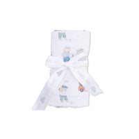 Golfing Teddy Bears - Swaddle Blanket