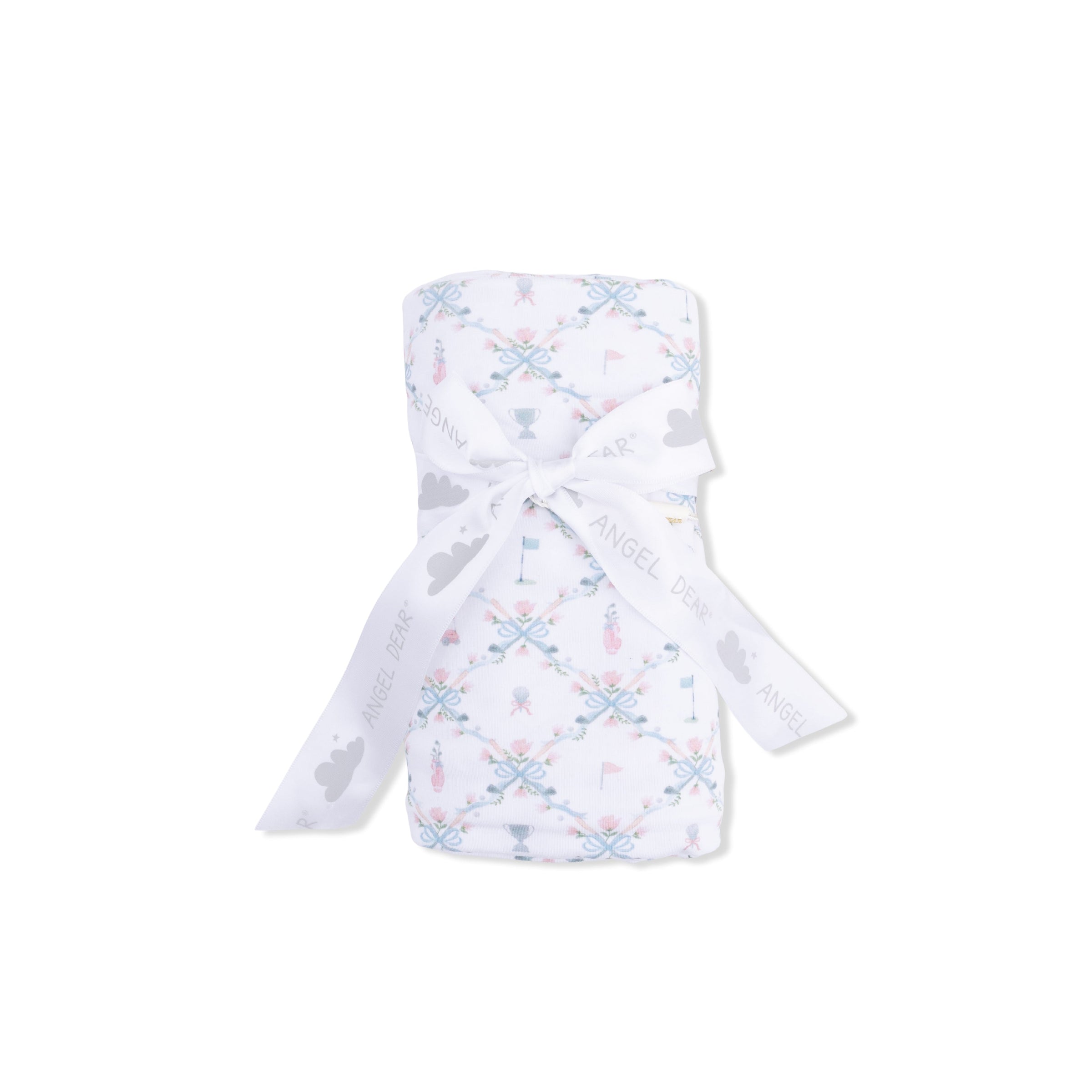 Golf Trellis Pink - Swaddle Blanket