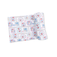 Julep's Floral Patchwork - Swaddle Blanket