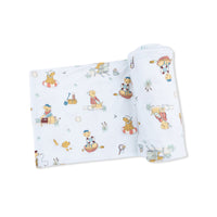 Lake Buddy Dogs - 2 Way Zipper Footie & Swaddle