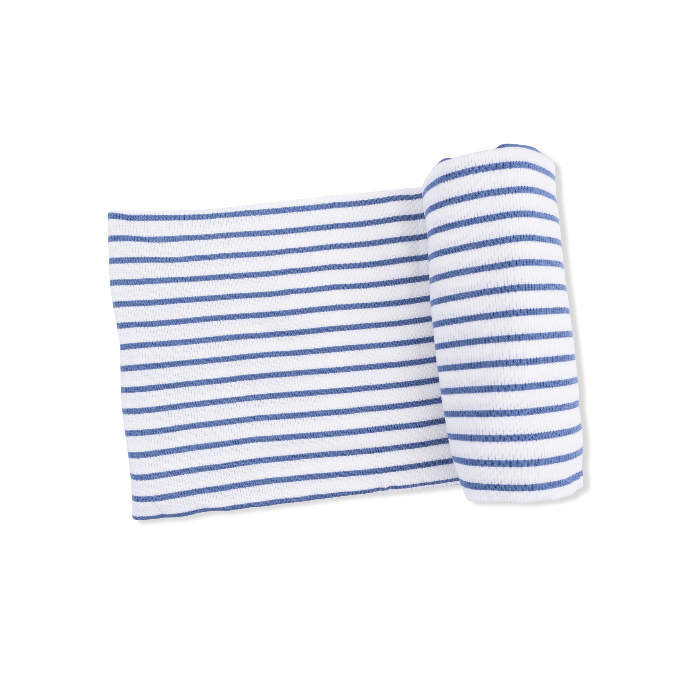 Navy Stripe - Swaddle Blanket