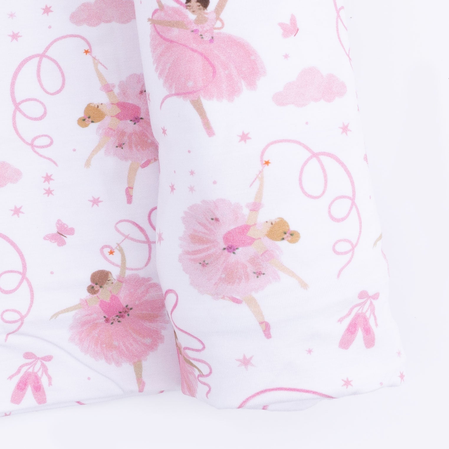 Ribbon Ballerinas - Swaddle Blanket