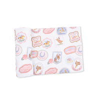 Rodeo Patches Pink - Swaddle Blanket