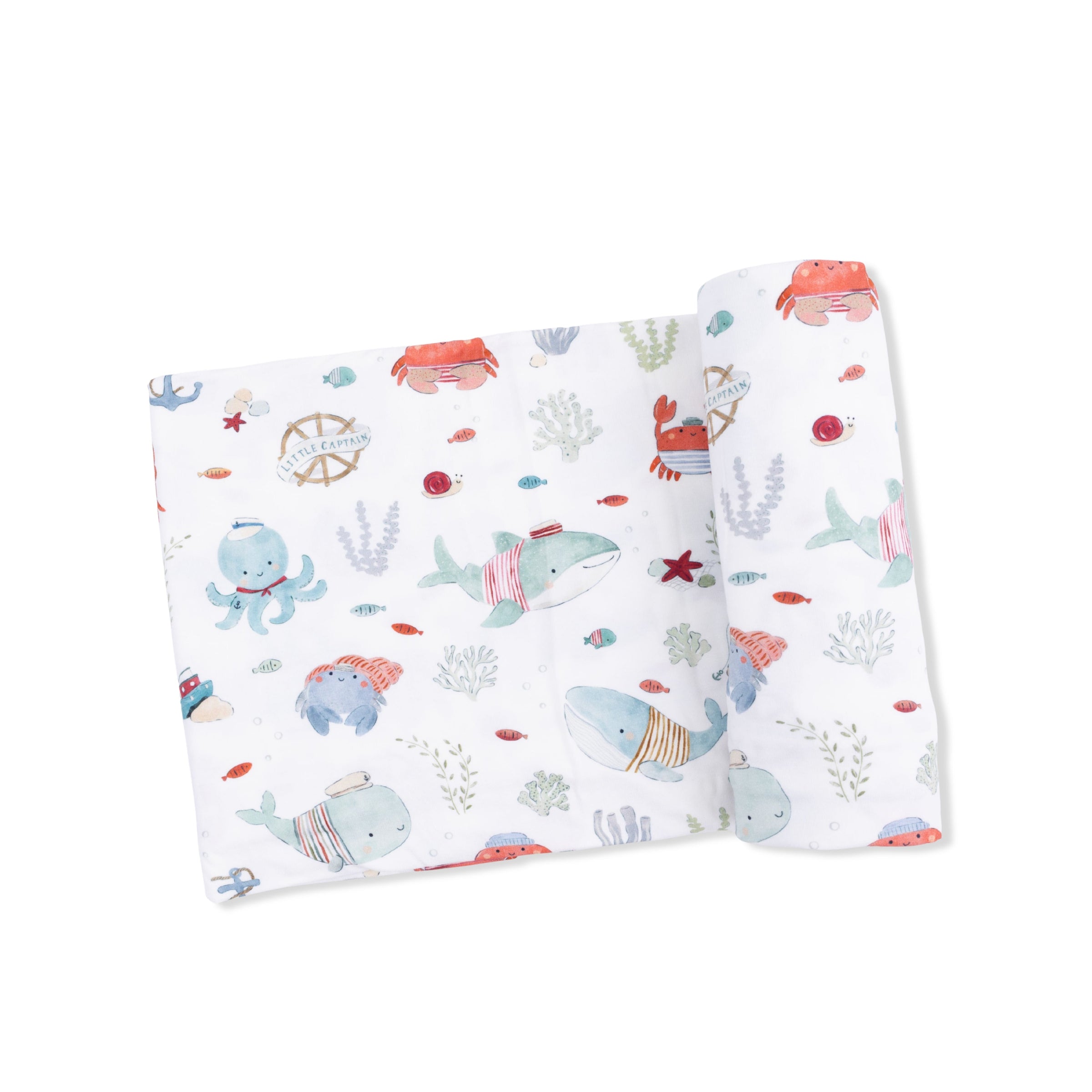 Sailor Sea Creatures - Swaddle Blanket