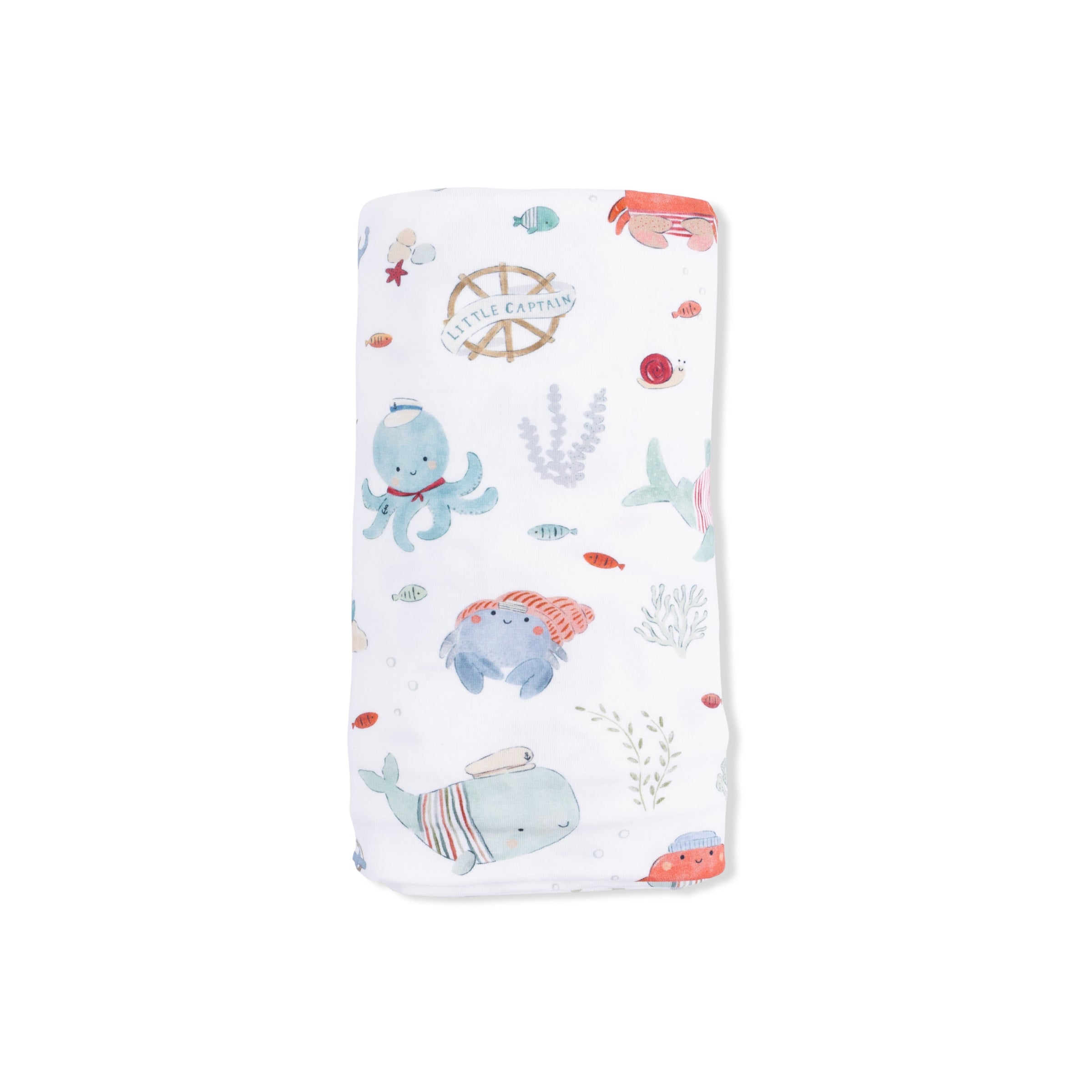 Sailor Sea Creatures - Swaddle Blanket