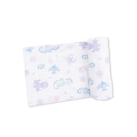 Floral Sea Creatures - Swaddle Blanket