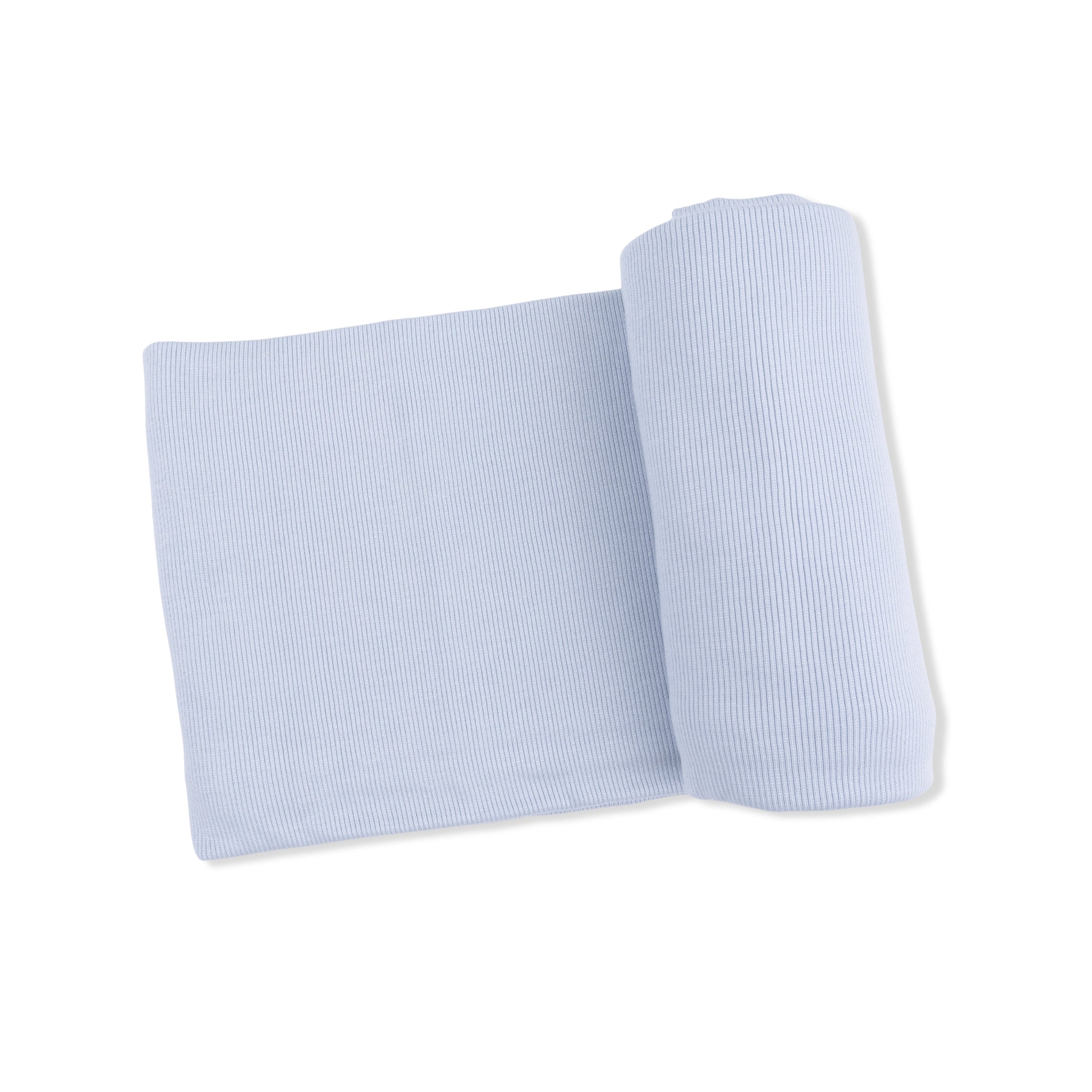 Solid Niagara Mist Rib - Swaddle
