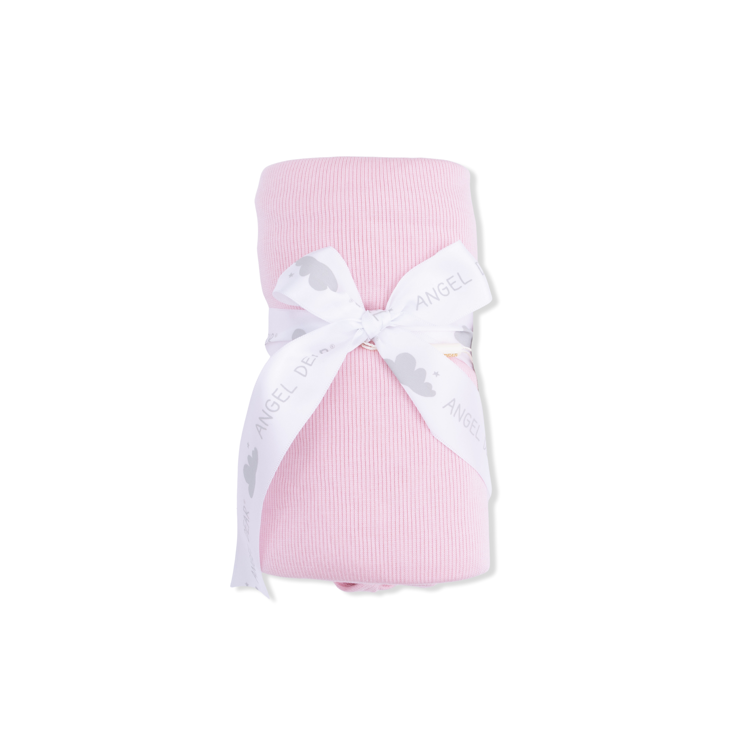 Solid Romance Rose Rib - Swaddle Blanket