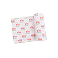 Sweet Strawberries - Swaddle Blanket