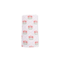 Sweet Strawberries - Swaddle Blanket