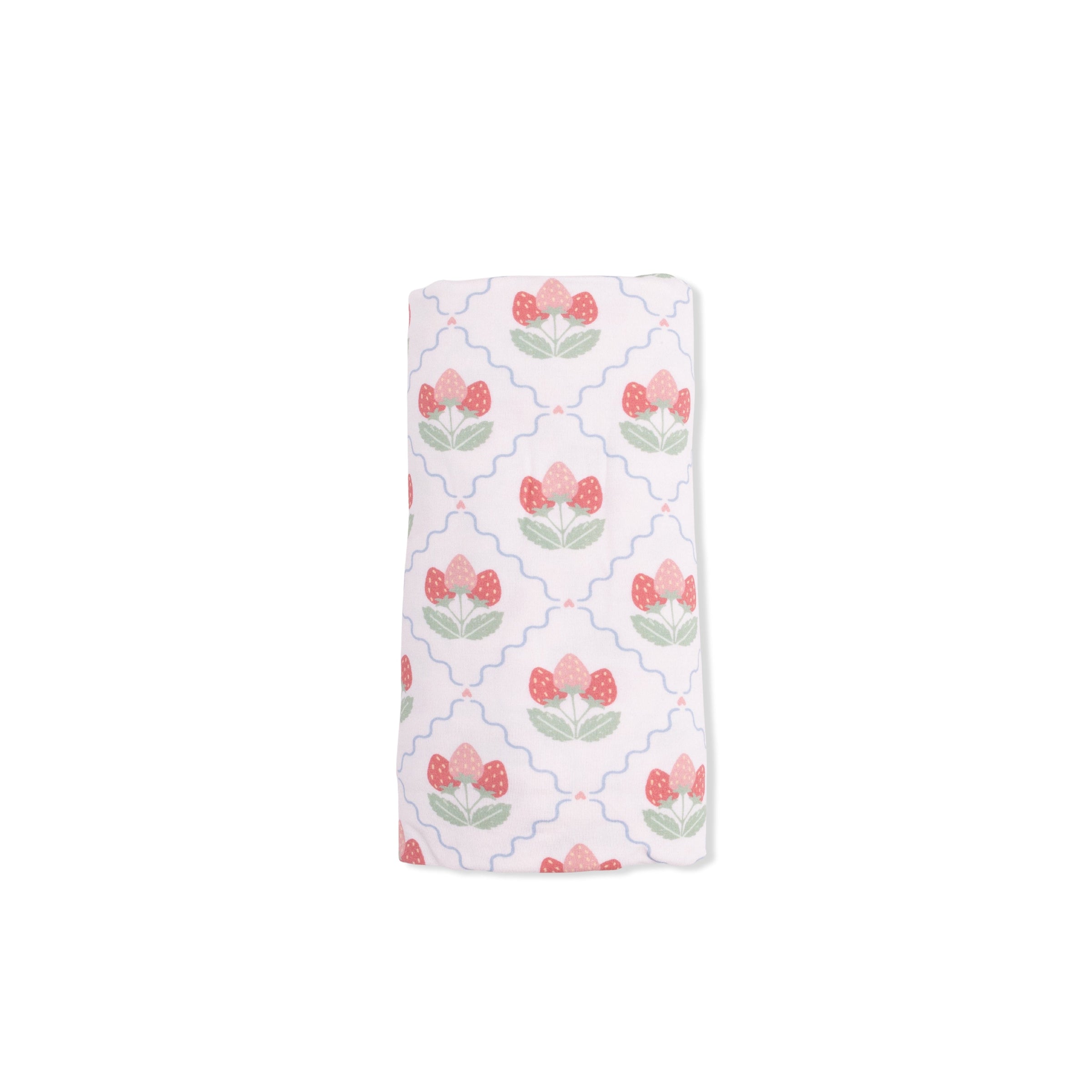 Sweet Strawberries - Swaddle Blanket