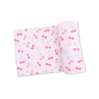 Sweet Bow Cherries - Swaddle Blanket