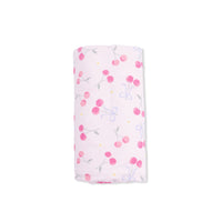 Sweet Bow Cherries - Swaddle Blanket