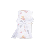 Teddy Bear Ballerina - Swaddle Blanket