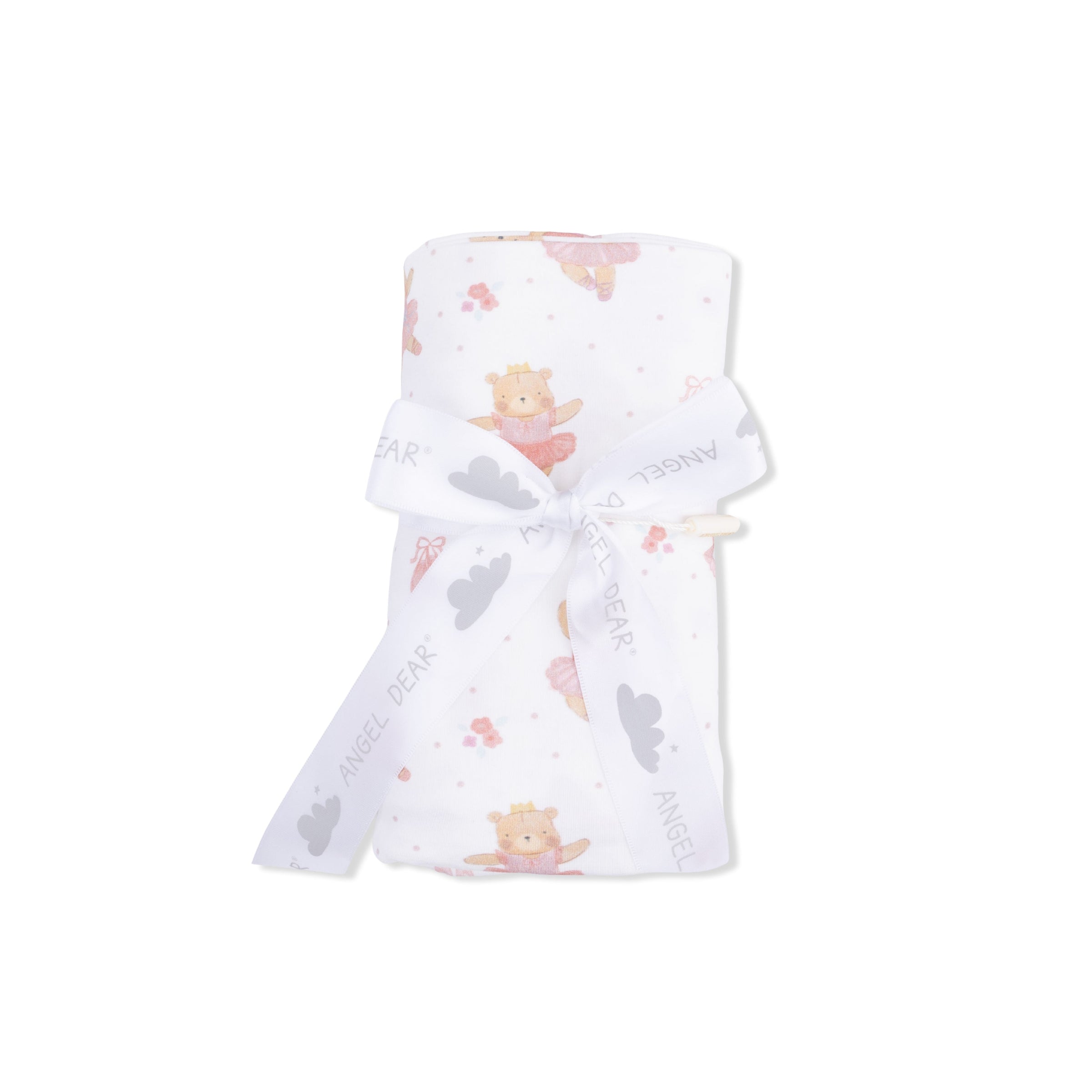 Teddy Bear Ballerina - Swaddle Blanket