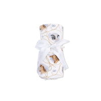 Farm Animals Rope Cameos Uni - Swaddle Blanket