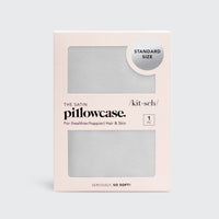 Satin standard Pillowcase - Silver