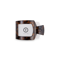 Tortoise | Small | Flat Square Hair Clip