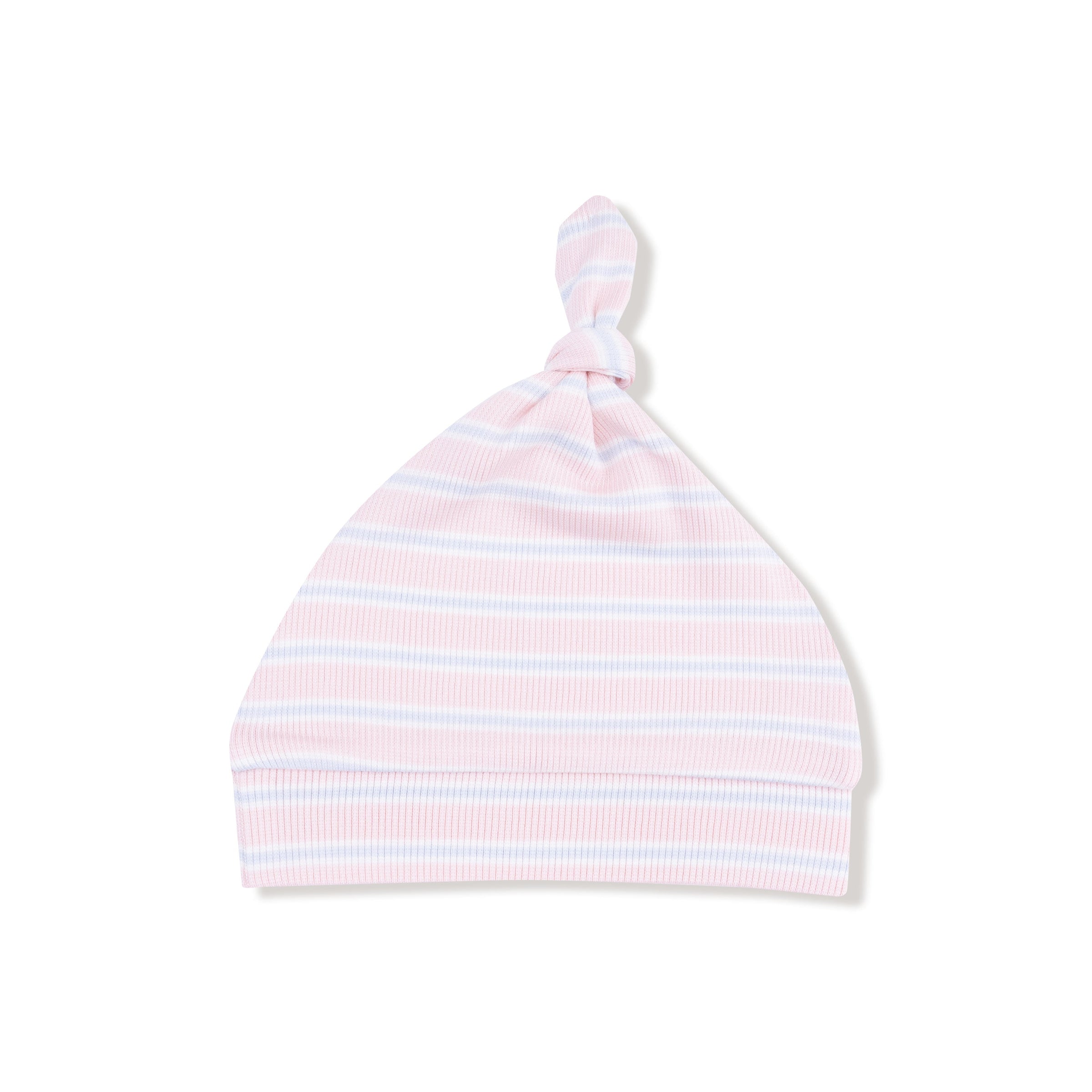 Multi Stripe - Pink - Knotted Hat