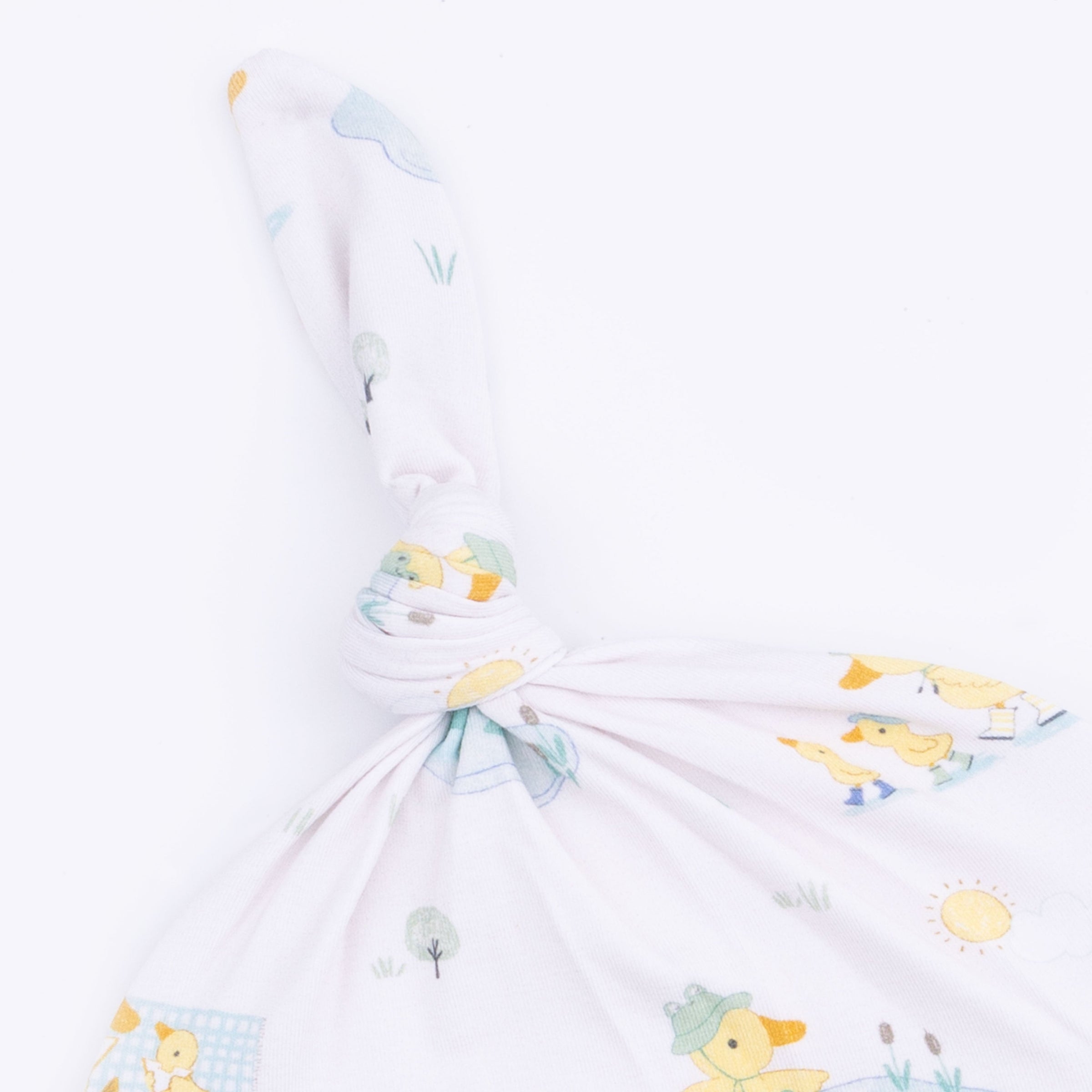 Frog and Duck Pond - Bundle Gown & Knotted Hat