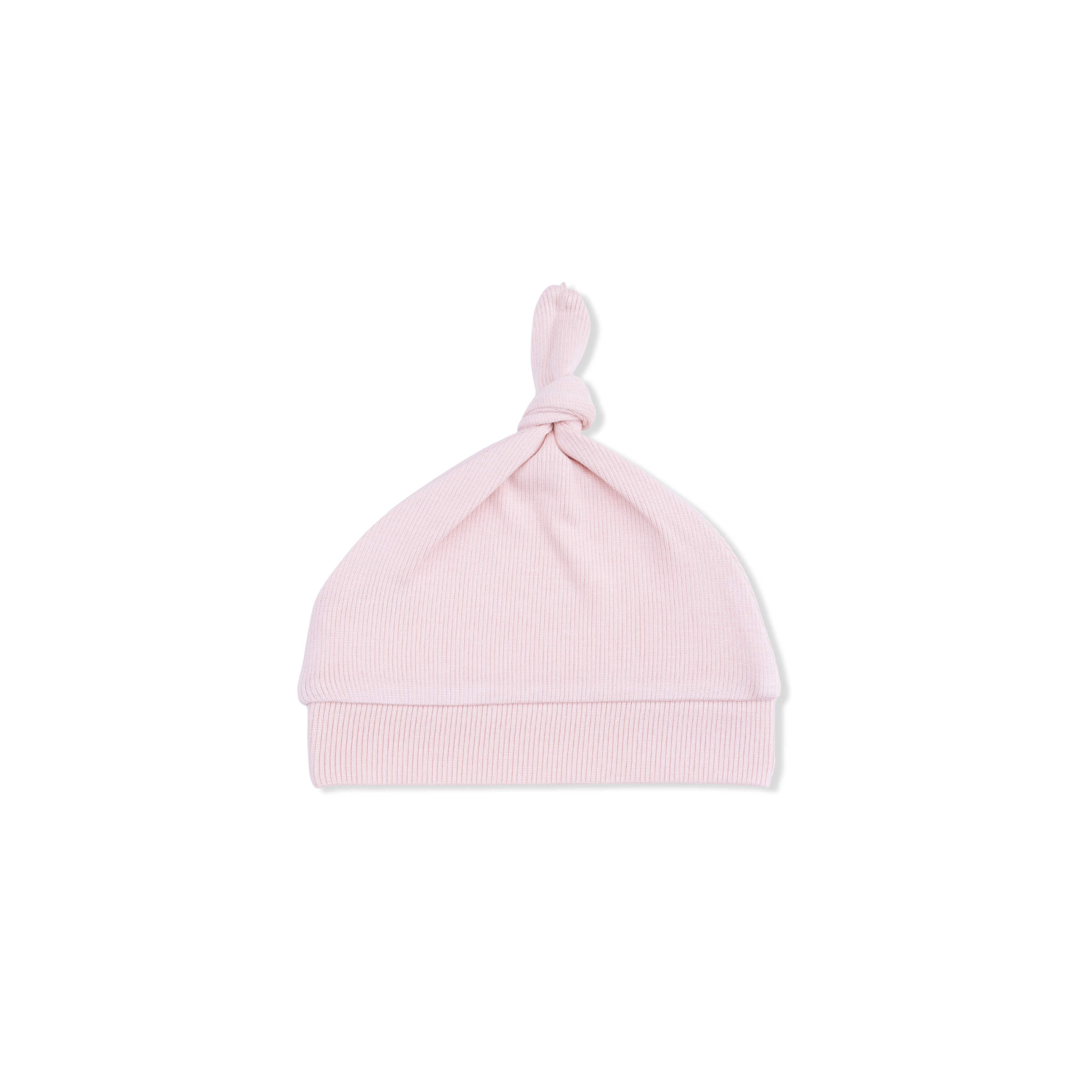 Solid Veiled Pink - Knotted Hat