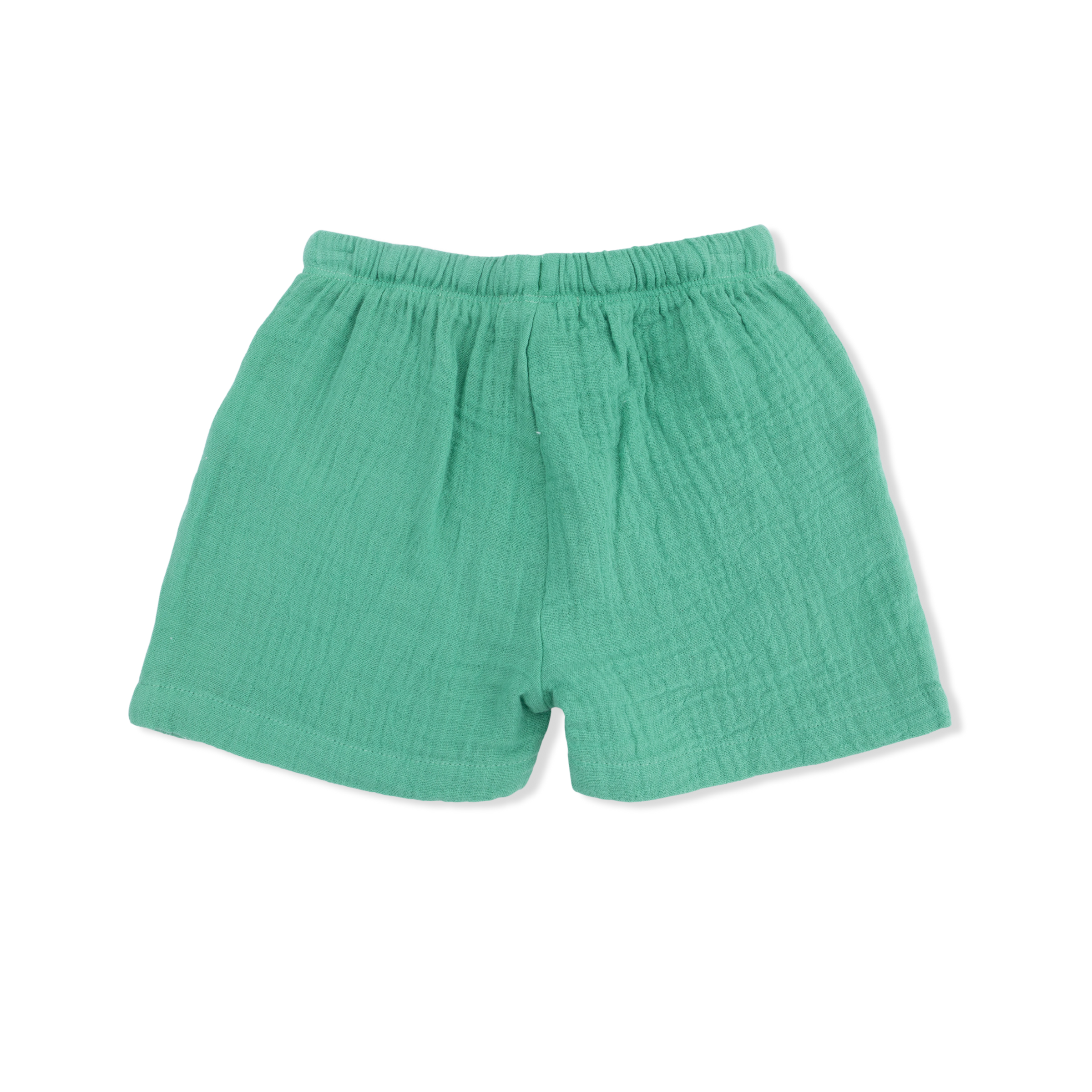 Solid Muslin Ming Green - Casual Short