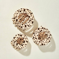 Blonde Tortoise | Small | Flat Circle Hair Clip