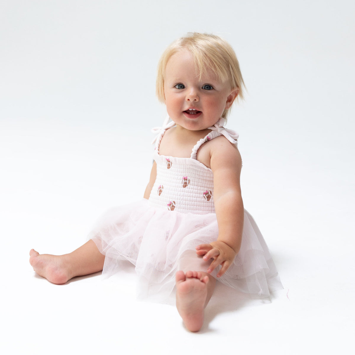 Mini Football Hearts - Tutu Bubble