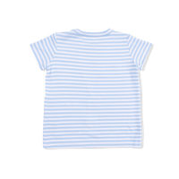 Sailor Sea Creatures Appliques - Crew Neck Tee with Cargo Short & Oceana Bucket Hat
