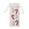 Christmas Beaded Wine Bag