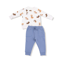Best Friend Dogs - Uni - Raglan Sweatshirt + Jogger Set