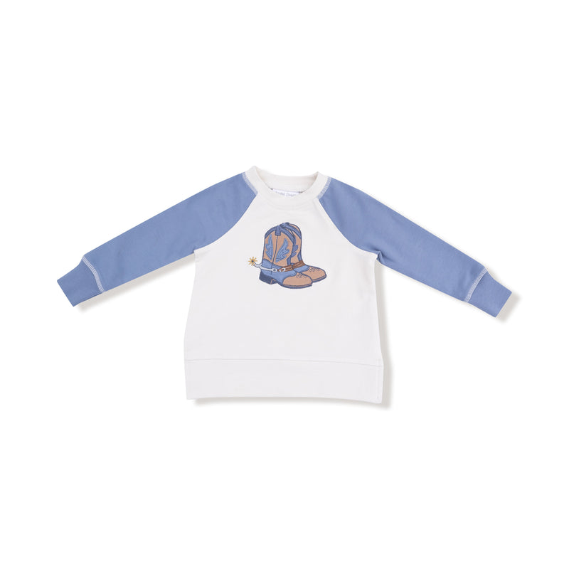 Country Calico - Raglan Sweatshirt and Jogger French Terry Set