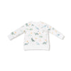 Soft Dinos - Green - Raglan Sweatshirt + Jogger Set