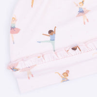 Petite Ballet - Kimono Gown & Ruffle Knotted Hat