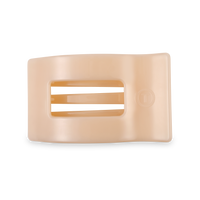 Almond Beige | Medium | Flat Rectangle Hair Clip