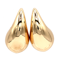 Teardrop Shape Chunky Earrings