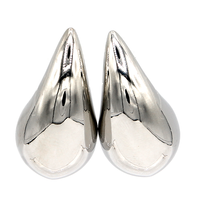 Teardrop Shape Chunky Earrings