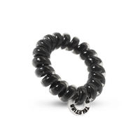 Spiral Hair Coils | Tiny | Jet Black Hair Ties