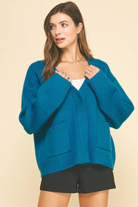 Abigail - V Neck Knit Cardigan
