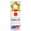 Mini Gold Sparklers Star 4 de julio en tubo
