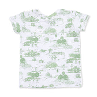 Golf Toile Green - Loungewear Short Set