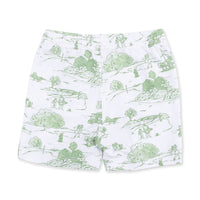 Golf Toile Green - Loungewear Short Set
