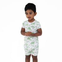 Golf Toile Green - Loungewear Short Set