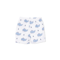 Bubbly Sailor Whales Blue - Loungewear Short Set