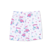 Golf Carts and Flowers - Loungewear Short Set