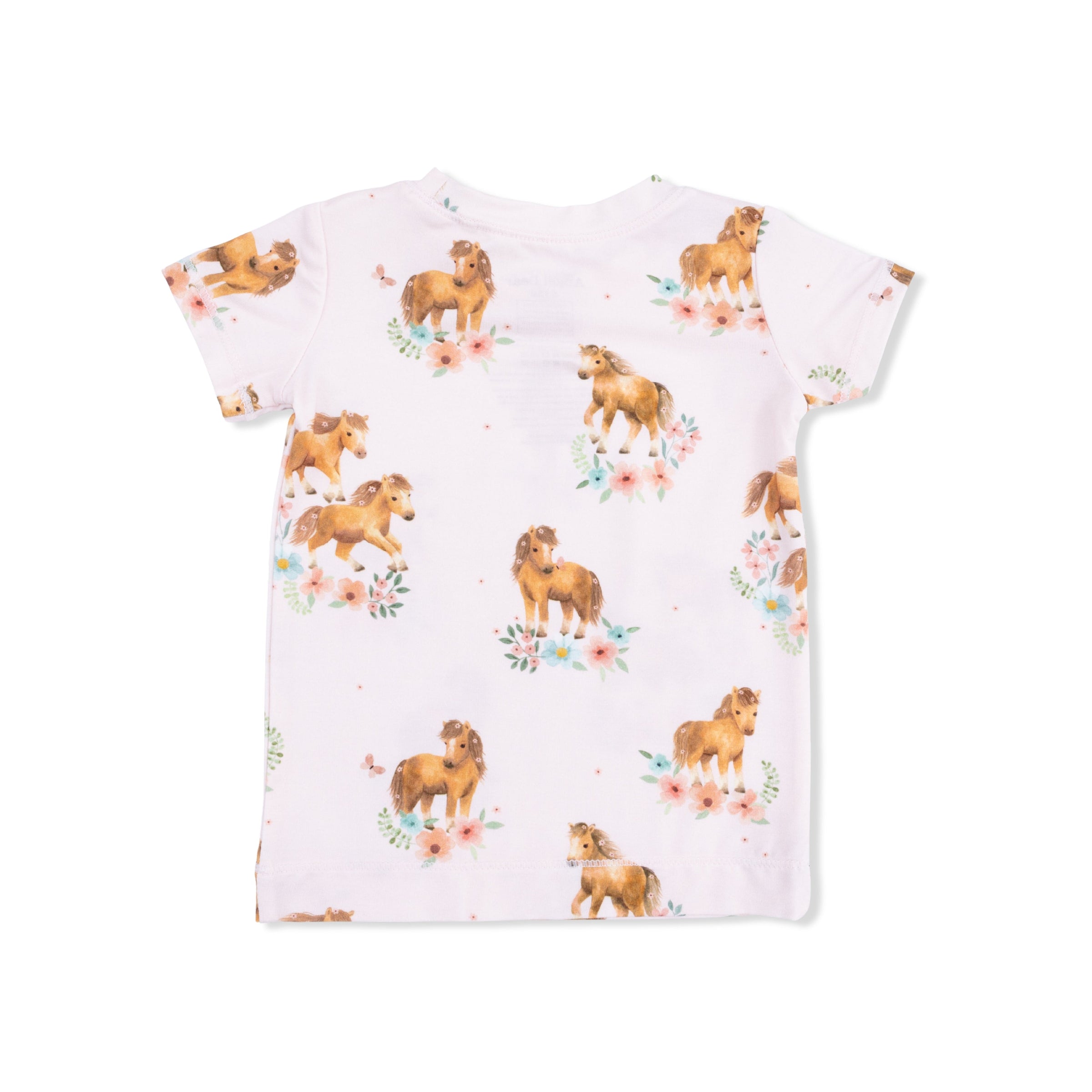 Pink Ponies - Loungewear Short Set
