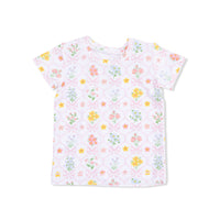 Spring Blooms Bow Trellis - Loungewear Short Set