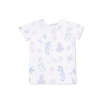 Floral Sea Creatures - Loungewear Short Set