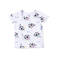 Soccer Balls Playing Soccer Pink - Loungewear Short Set